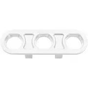 Aeroflow Billet Bulkhead Plate 3 Port Modular Universal Polished An AC Aeroflow - AF 88-2020