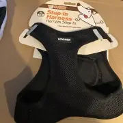 Voyager Step-In Dog Harness - All Weather Mesh Step in Vest Harness Black Sz XL