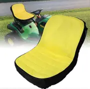 West&month Riding Lawn Mower Cushioned Seat Cover LP92334 for John Deere Mower Tractor & Gator Weatherproof Seats up to 18" High Oxford 300D Fabric...