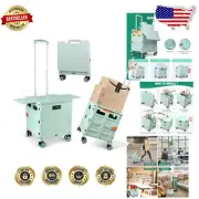 Heavy Duty Folding Trolley with Noiseless Wheels for Effortless Transport