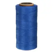 150D Waxed Thread 284 Yards Polyester Leather Sewing Waxed String Sapphire Blue