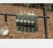 Outdoor Camping Spice Bottle Bag Set Portable Camping Picnic Seasoning Bottles