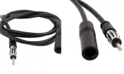 Length Male to Female Universal Vehicle Car Cable Adaptor Extension 1.5M/4.9 Ft