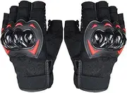 Half Finger Riding Gloves - Touch Screen Half Finger Gloves,Lightweight Outdoor Supplies, Fashionable Riding Gear for Survival, Training