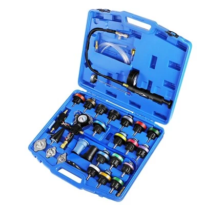 Radiator Coolant Pressure Tester Vacuum Refill Tool Kit, 28PCS Automotive Coo...
