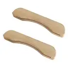Wooden Barbecue Pan Handle Anti Scald Heat Resistant Insulated Grip Replacement