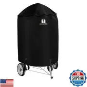 SUPJOYES Grill Cover for Weber Charcoal Kettle, 18 Inch BBQ Grill Cover, Heav