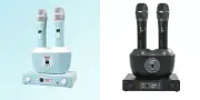 D'COM max3 Wireless Karaoke Microphone System Mic+Receiver+Charger / Free Ship