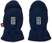 [LEGO] LWALEX 700 Children's Unisex Fingerless Fleece Gloves, blue, One size