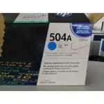 HP 504A  原廠碳粉匣 青色