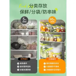 廚房食品級保鮮袋家用加厚塑封袋分裝自封袋冷凍冰箱收納袋密封袋