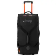 Jeep 82 cm 2-Wheel Rolling Duffle Bag - Black (JS005A)