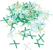 Versatile Mini Bows Pack 100pcs Fabric Bowknots for Decorative Projects Home and Party Decorations