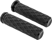 Arlen Ness Diamond Grips Black TBW 500-007