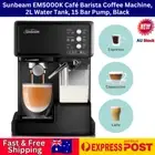 Sunbeam EM5000K Café Barista Coffee Machine Coffee Maker Automatic Milk Frother