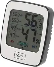 Innovative Touch Screen Digital Hygrometer Monitor Home Humidity Temperature for Boys and Girls Room