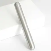 Stainless Steel Arc Shape Bottom Flagon Funnel Mini Hip Flask Bottle Cigar Tube