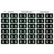 Avery Lateral File Side Tab Label 'S' 180 Pack