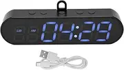 PerGar Multifunctional Portable Gym Timer 1000 mAh USB Fitness Sports Interval Training Timer Alarm Clock for Boxing HIIT Fitness Powered by Rechargeable Battery