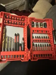 milwaukee 45 Piece shockwave impact duty bit set. Drill Bits, Magnetic Drivers