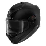 Spartan GT Pro Blank Mat Black Mat KMA Full Face Helmet