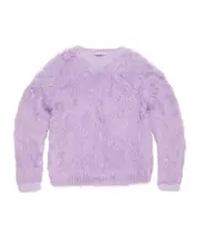 textured sweater XXS,S,XS purple