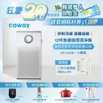 COWAY 5-12坪 複合循環扇空氣清淨機 AP-1220B+贈兩年份濾網組