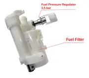 Triumph Speed Triple R Swivel Tray Shelf 1200 16-22 Fuel Pressure Regulator Pump