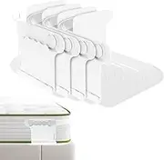 4Pcs Bed Sheet Holder Strap with Lock Strips, Heavy Duty Bed Sheet Grippers, Detachable Bed Sheets Holder Corner, Non Slip Fitted Sheet Corner Holders Easy Installation (4Pcs)