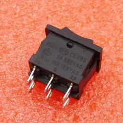 5pcs 6-Pin DPDT Snap in Boat Rocker AC ON-OFF-ON Switch 10A/125V 6A/250V