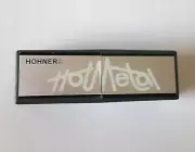 HOHNER Hot Metal Harmonica Key of Bb New in Case w/ Instructions