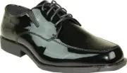 VANGELO TUX-7 Men Dress Shoe Black Patent Tuxedo Wrinkle Free Size 13M