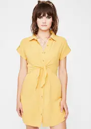 On A Sundaze Shirt Dress