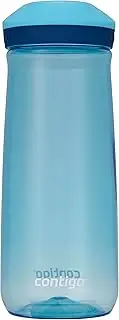 Contigo Kids Tweenies Micah Durable Water Bottle - Children's Plastic Drink Bottle, Leakproof, For Kids, BPA-free Tritan, Blueberry, 591ml Capacity