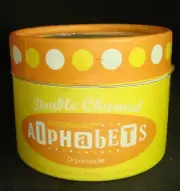 We R Memory Keepers Dreamsicle Double Churned Alphabet Chipboard 209 pcs