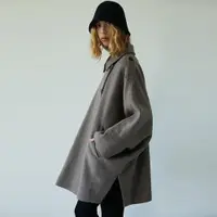 在飛比找蝦皮商城優惠-MOUSSY〔N3389-701〕斗篷大衣外套