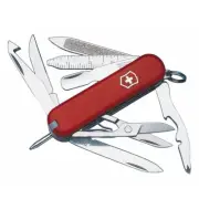 Victorinox Swiss Army Knife Mini Champ Pocket Knife - Red 18 Functions