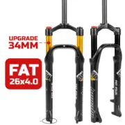 26inch Ebike Fat Fork Snow Moutain Bike Front Suspension Fork for 4.0" Tire