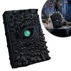 Resin Black Decorative Creative Animated Dragon Book Suitable for Home IW