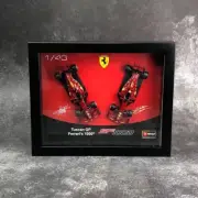 Bburago 1/43 Ferrari F1 SF1000 2020 GP Tuscany 2 car model set Vettel & Leclerc