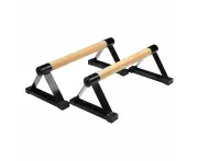 1 Pair Wear-Resistant Wooden Push Up Bars For Fitness