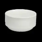 Oneida W6030000705 Sant' Andrea Cromwell Warm White 10 oz. Bouillon - 3 Doz