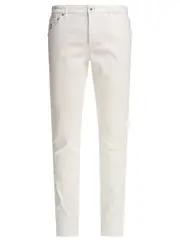 [Brunello Cucinelli] Brunello Cucinelli-Jeans Bianco-Uomo 54