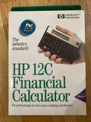 HP 12C Financial Calculator, NIB, TESTED