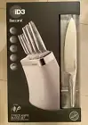 Baccarat iD3 7 Piece Kobe Knife Block Set White