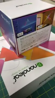 NanoLeaf Smarter Kit Shapes Triangles & Mini Triangles 17 Panel Starter Kit