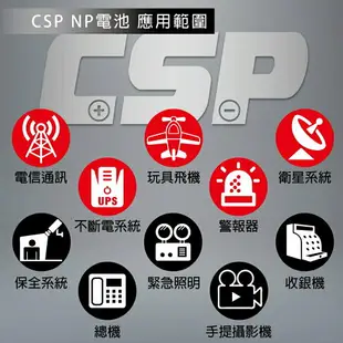 【CSP進煌】NP4-24(E.T)鉛酸電池24V4AH/電動車/發電機/汽車/維修實驗/無線電機/露營/模型/UPS