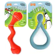 Springa and Tuug Interactive Dog Toys Bundle for Dogs – Lightweight Intriguin...