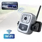 Wireless WIFI Backup Reversing Camera Magnetic Base Battery Powered Rotate 720P