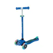 Globber Primo scooter Lights - Blue/ Green